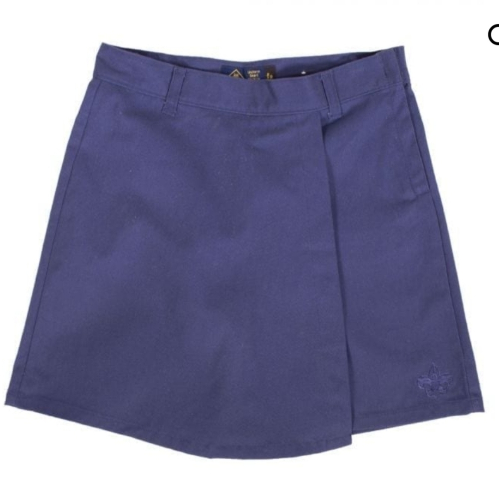 NWT Girls Size 10 Cub Scouts Uniform Skort
